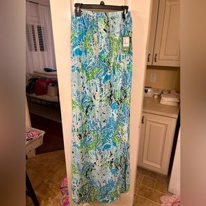 Lilly Pulitzer Strapless Maxi